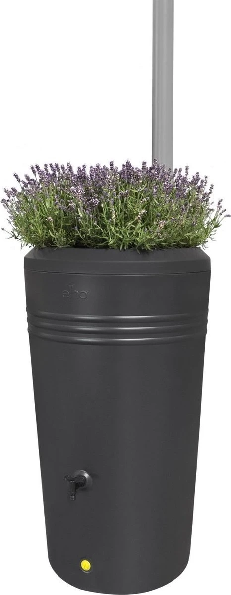 Elho Green Basics Regenton - Regenton - Living Black - Buiten - 200 Liter - Image 17