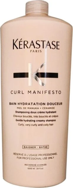 Kérastase - Curl Manifesto - Bain Hydratation Douceur - Shampoo - 1000 Ml