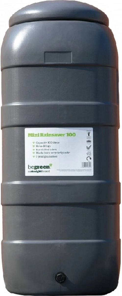 Harcostar Rainsaver Regenton 100 Liter Antraciet Met Vulautomaat En 3 Delige Voet - Image 7