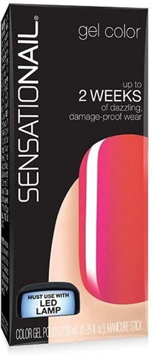 Sensationail Gel Nagellak | Tropical Punch - Image 2