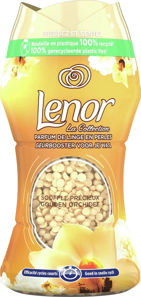 Lenor Geurbooster Gouden Orchidee - Geurparels - 6x11 Wasbeurten - Voordeelverpakking - Image 8