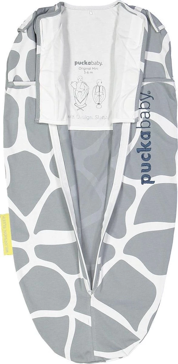Puckababy Inbakerslaapzak Original Mini - 3-6 Maanden - Giraph Sky - Image 2