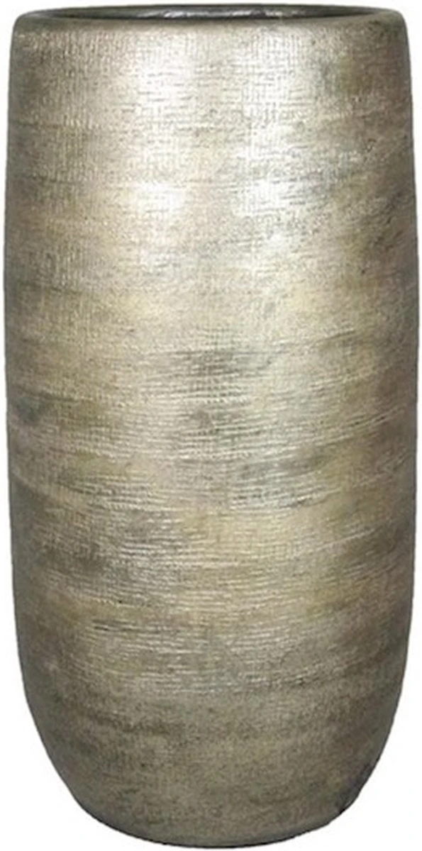 Bloempot Mira Hoog - D26 X H50cm - Goud - Image 2