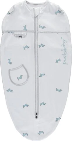Puckababy Inbakerslaapzak Original Mini 3-6m - White Pucky
