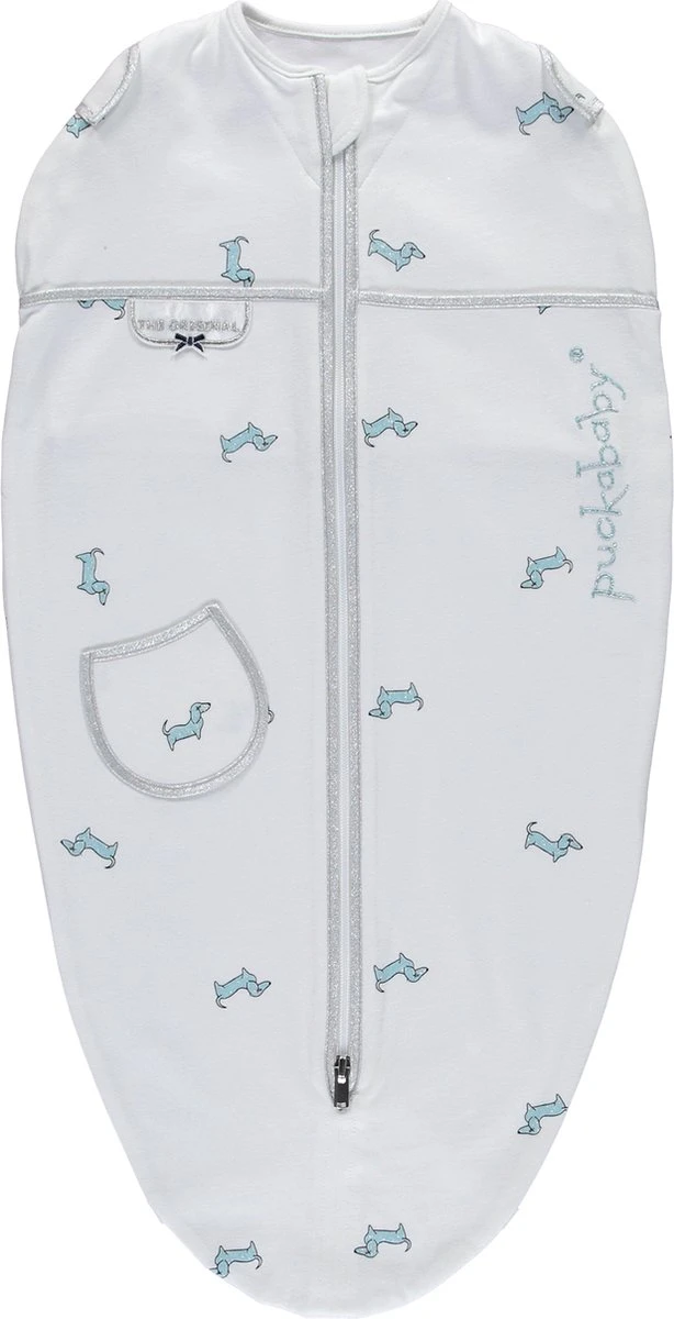 Puckababy Inbakerslaapzak Original Mini 3-6m - White Pucky - Image 7