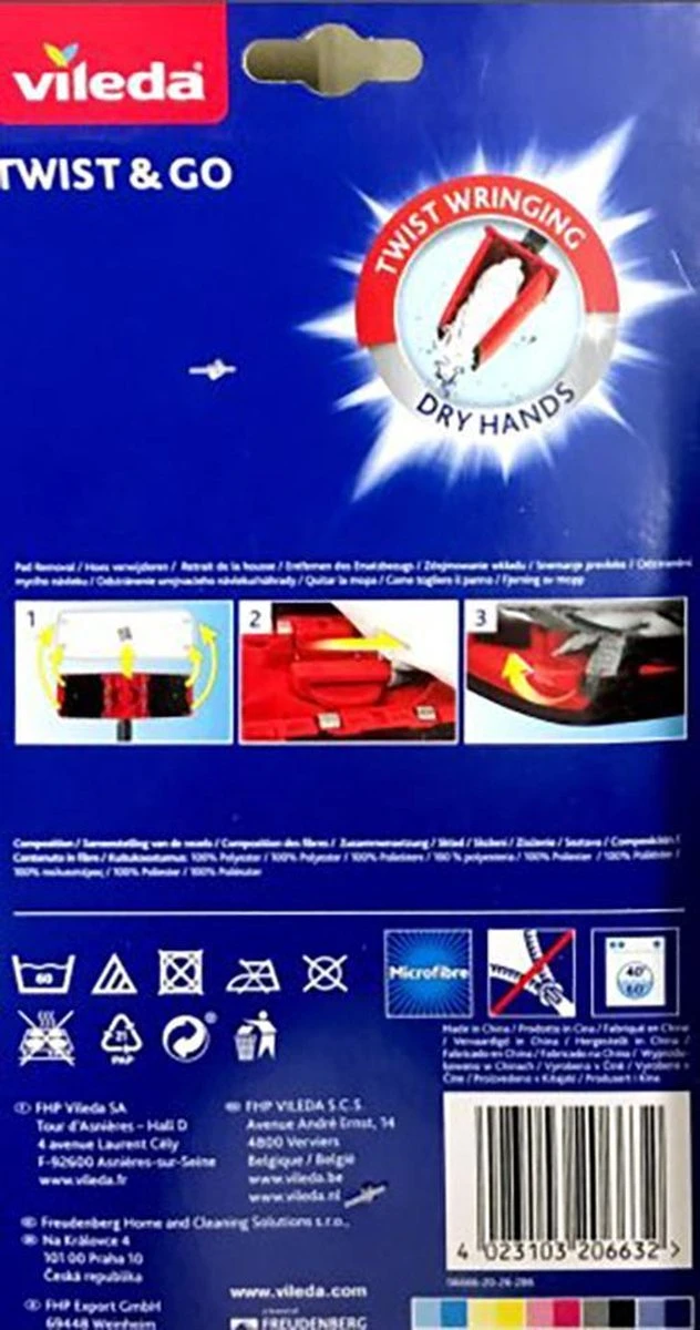 Vileda Twist & Go Doek - Navulling - Image 2