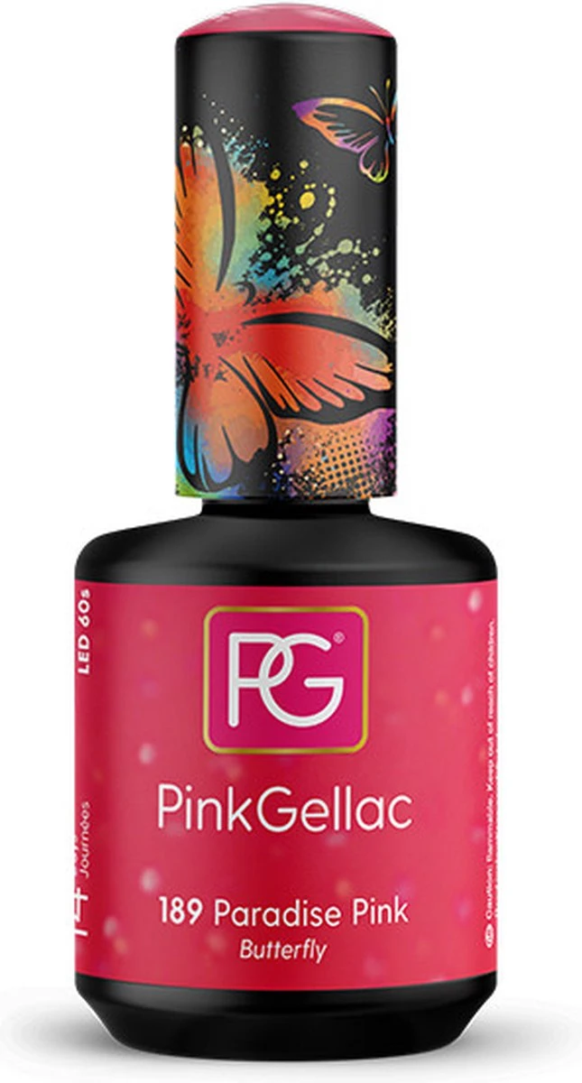 Pink Gellac - Paradise Pink - Gellak - Vegan - Roze - Glanzend - 15ml - Image 6