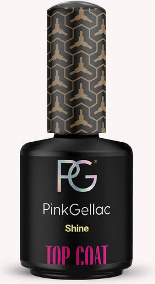 Pink Gellac - Shine Topcoat - Gebruik Met Base Coat - 15 Ml