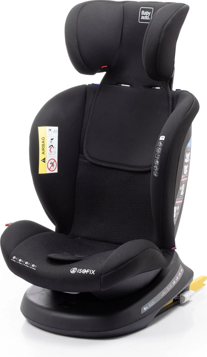 Autostoel Babyauto Rodia 360° Met Isofix - Groep 0+/1/2/3 Zwart (0-36kg) - Image 11