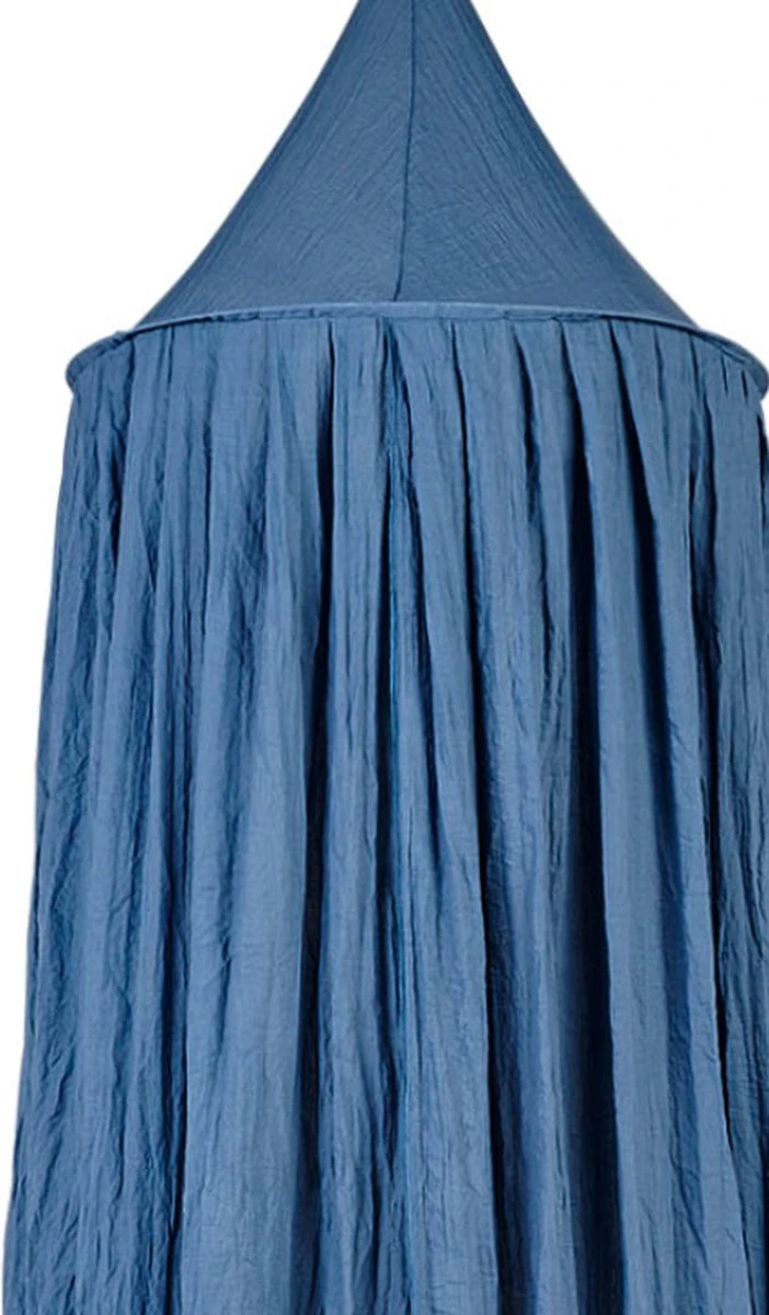 Jollein Baby Klamboe Vintage 245cm - Jeans Blue - Image 4