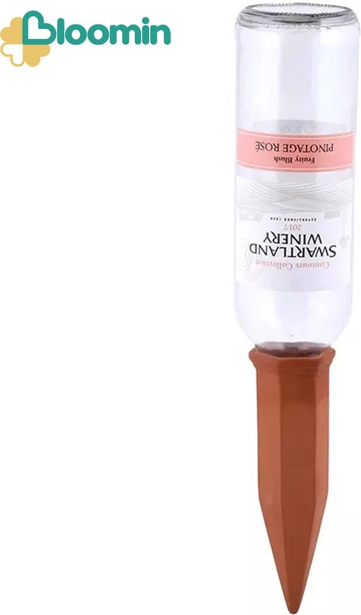 Bloomin Waterdruppelaar Van Terracotta - Waterdruppelaar Voor Planten - Druppelsysteem - Irrigatiesysteem - Watergeefsysteem - Bewateringssysteem - 8 Stuks - Image 4