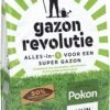 Pokon Gazon Revolutie - 7,5kg - Gazonmest / Graszaad / Bodemverbeteraar - Geschikt Voor 150m² - Binnen 15 Dagen Resultaat