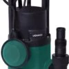 VONROC Dompelpomp/Waterpomp 300W - 6500l/h - Voor Schoon En Licht Vervuild Water - Met Vlotter