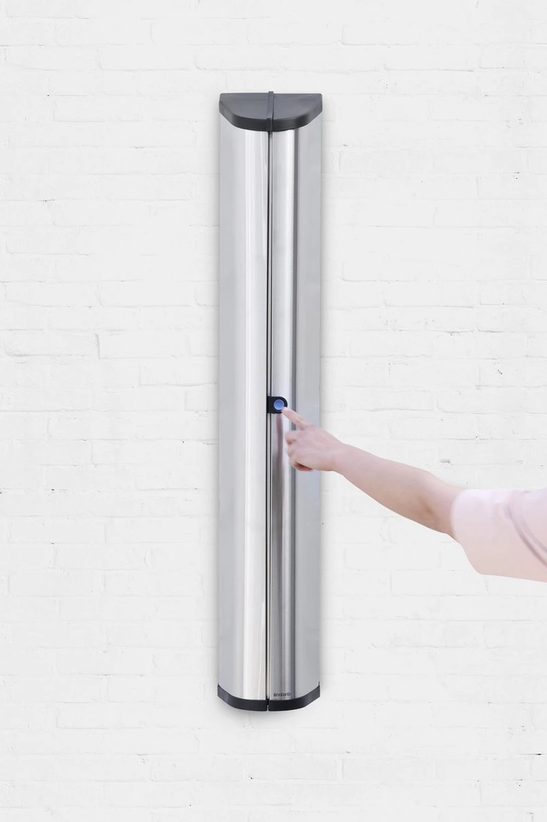 Brabantia WallFix Wanddroger - Met Opberg-/Beschermbox - 24 M - Metallic Grey - Image 4