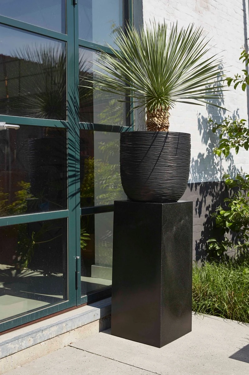 Capi Europe - Bloempot Bol Rib NL - 43x41 - Antraciet - Voor Binnen En Buiten - KOFZ933 - Image 12