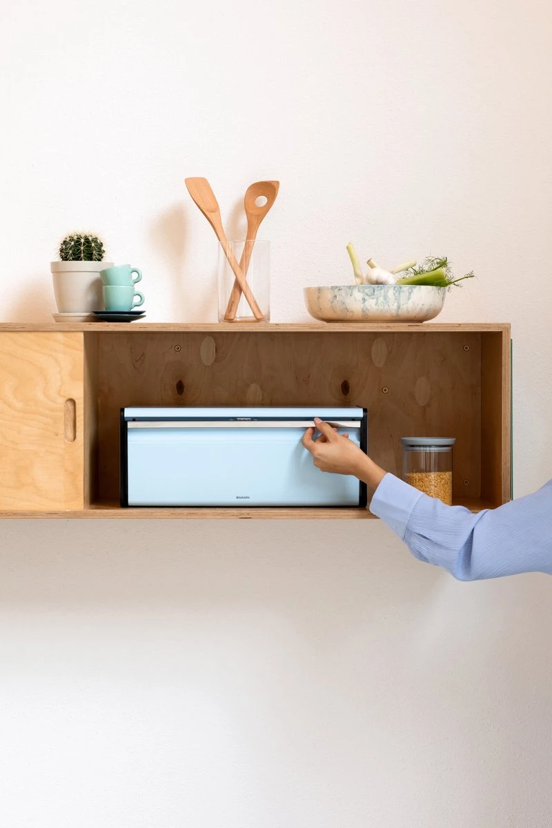 Brabantia Broodtrommel - Met Klepdeksel - Dreamy Blue - Image 4