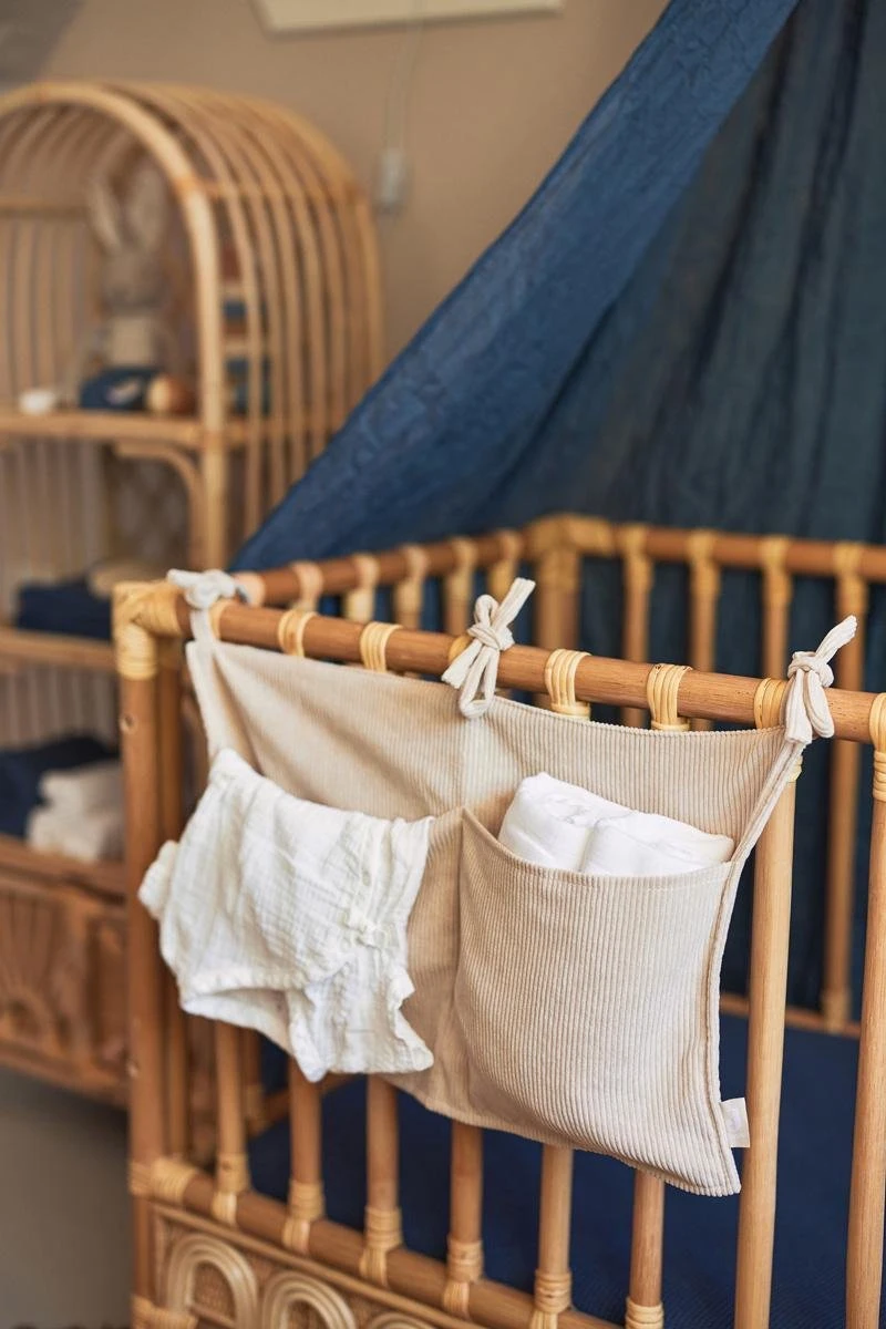 Jollein Baby Klamboe Vintage 245cm - Jeans Blue - Image 6