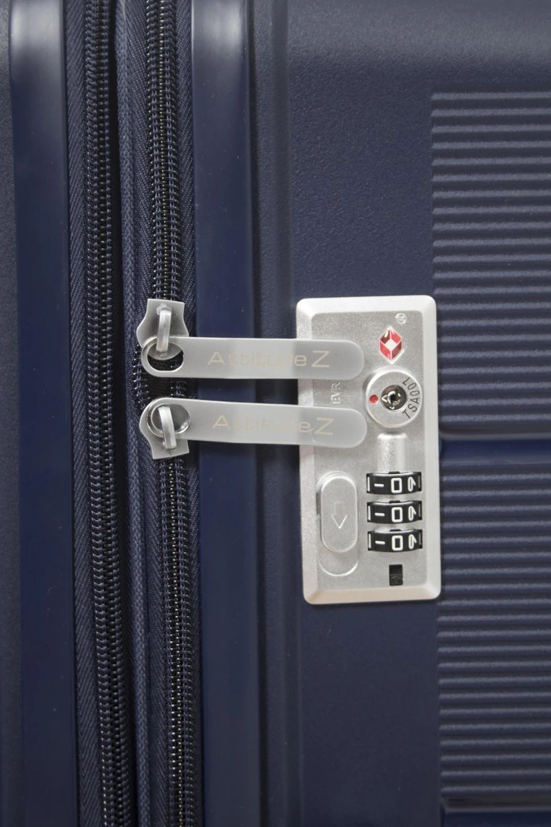 Attitudez EliteZ Reiskoffer Large Blauw 76cm - TSA-slot - Uitbreidbaar - Image 5
