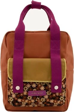 Sticky Lemon Backpack Small | Rugzak - Rugtas | A Journey Of Tales | Golden, Jeronicus Brown