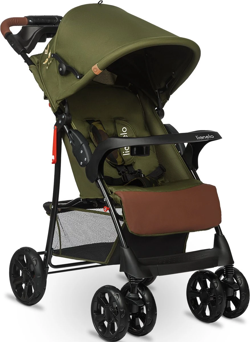 Lionelo Emma Plus - Buggy - Lichte - 5-punts Gordel - Tot 15kg - Image 4