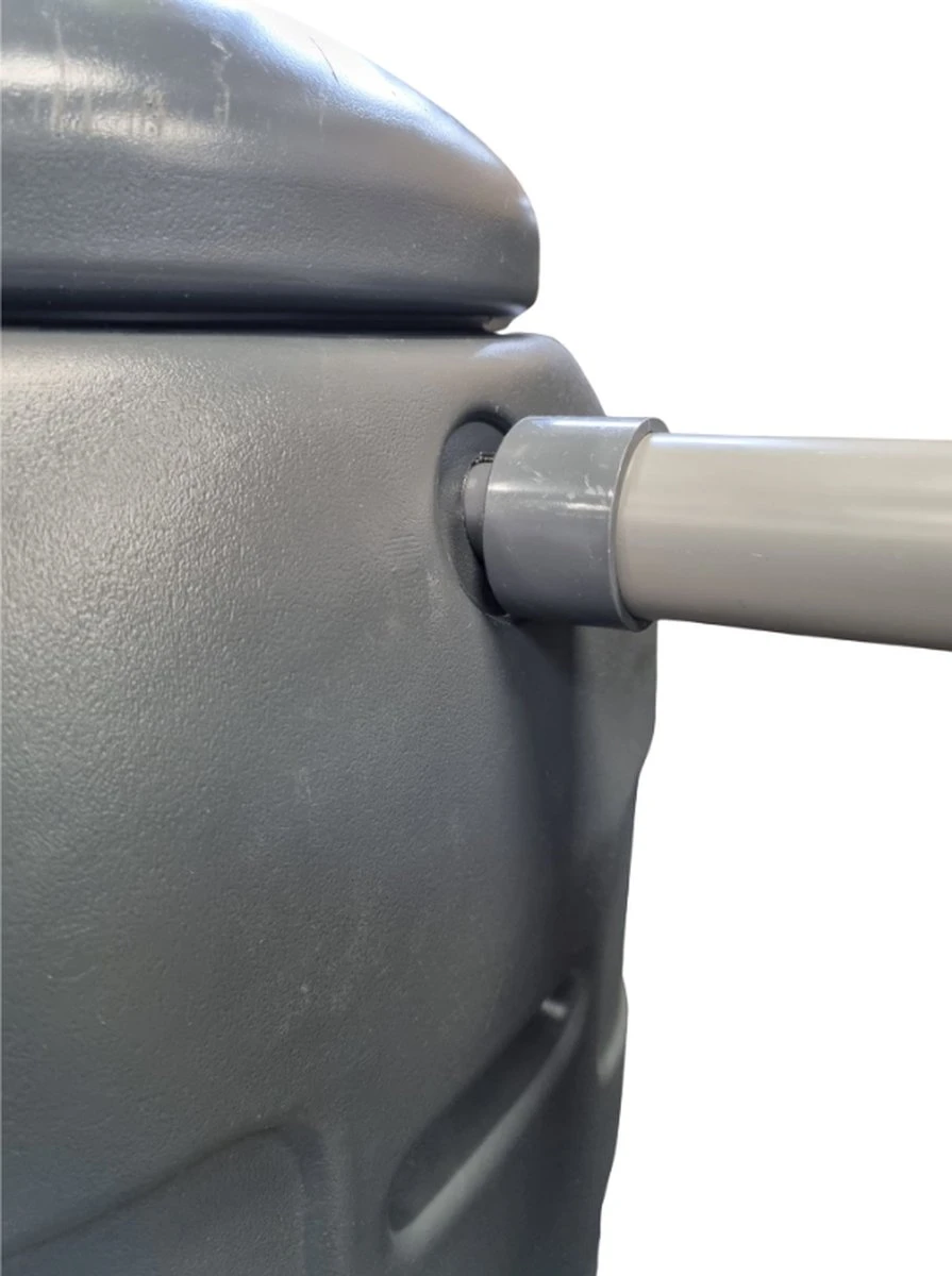 Harcostar Rainsaver Regenton 100 Liter Antraciet Met Vulautomaat En 3 Delige Voet - Image 2