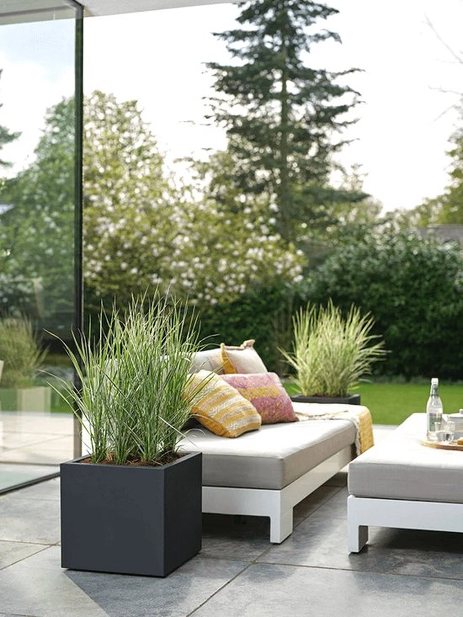 Elho Vivo Next Vierkant 40 - Plantenbak Voor Binnen & Buiten - Ø 39.0 X H 37.9 Cm - Zwart/Living Black - Image 10