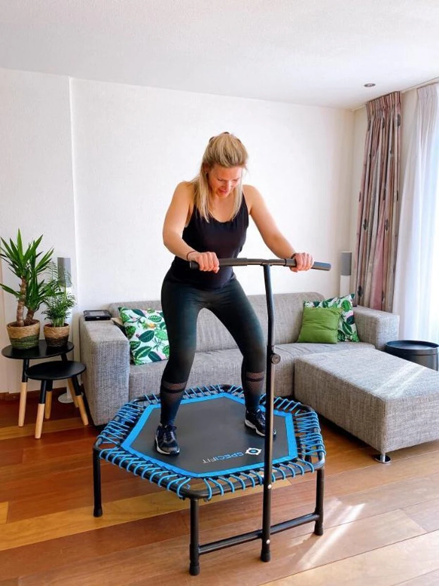 Specifit Fitnesstrampoline - Bounce Trampoline Voor Fitness Met Armsteun - Image 4