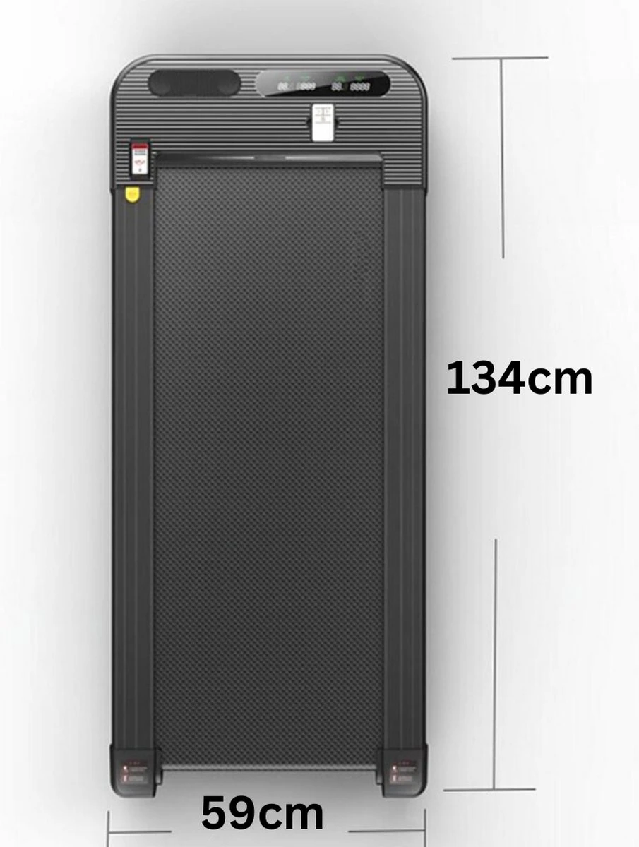 Merkloos Wandelband- Loopband Inklapbaar Met App- Walking Pad Extra Compact- Loopband Bureau-Zwart - Image 8