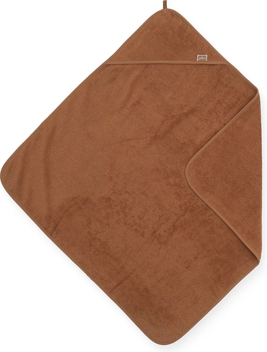 Jollein Badcape Badstof 75x75cm - Caramel - Image 2