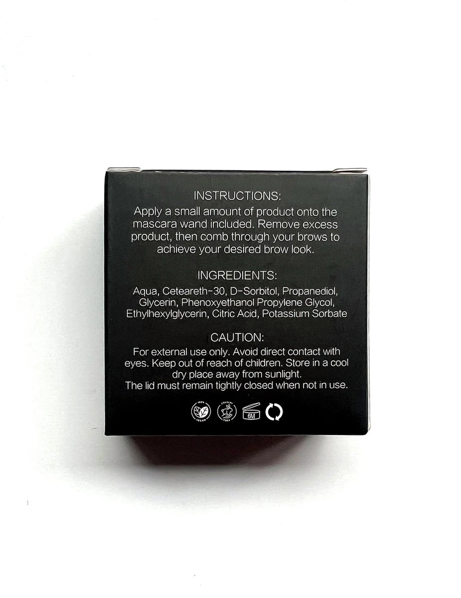 The Brow Effect Styling Wax- Wenkbrauwgel - Waterproof - Brow Gel - Instagram Brows - Image 4