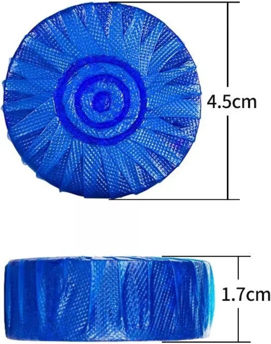 Merkloos Toiletblokjes Voor Inbouwreservoirs – WC-blokjes – Toiletblokken In Een Voordeelverpakking – 30 Stuks - Image 7