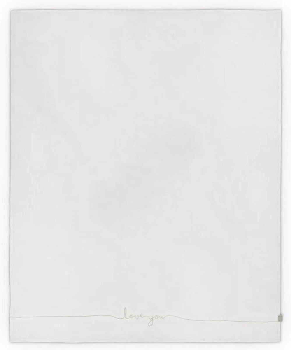 Jollein Baby Laken Wieg 75x100cm Love You - Nougat - Image 12